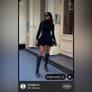 Storets - Kaisley Dress in Black, Size S/M